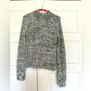 Never Worn - Nordstrom ‘Search for Sanity’ Black & Whited Marled Sweater